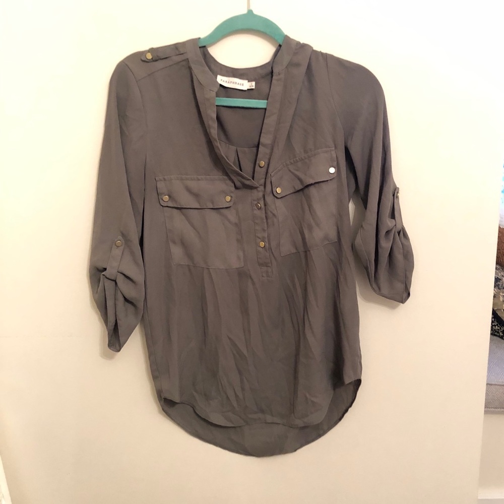 Paraphrase small green top